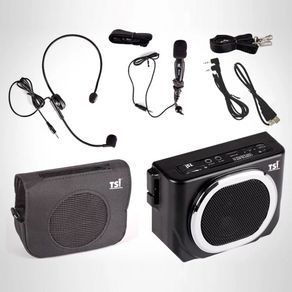 Microfone Amplificador de Voz TSI Supervoz II 1210 Headset + Microfone de Mão Bateria Recarregável 10w -| C025264